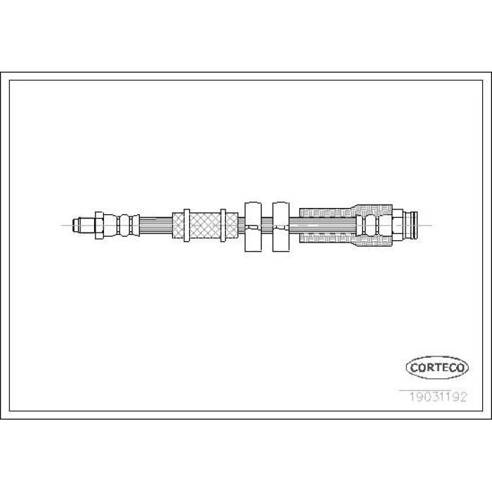 Corteco 19031192 Bremsschlauch