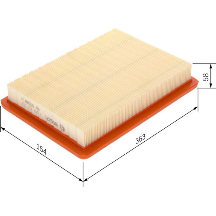 BOSCH 1 457 433 052 Luftfilter BOSCH 1 457 433 052 Luftfilter