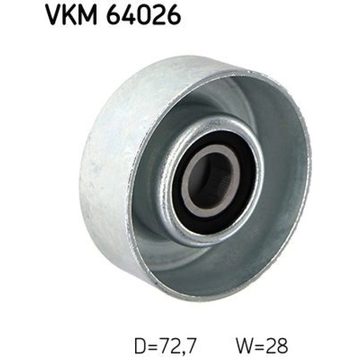 SKF VKM 64026 Umlenkrolle/Führungsrolle, Keilrippenriemen SKF VKM 64026 Umlenkrolle/Führungsrolle, Keilrippenriemen