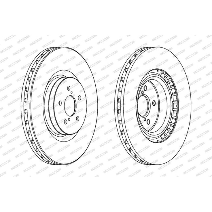 Ferodo DDF1748C-1 Bremsscheibe PREMIER Ferodo DDF1748C-1 Bremsscheibe PREMIER