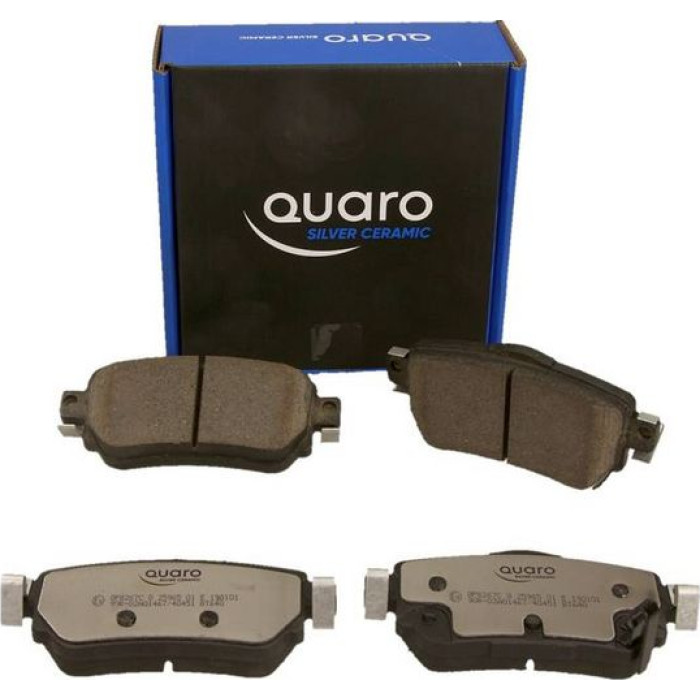QUARO QP8267C Bremsbelagsatz, Scheibenbremse SILVER CERAMIC