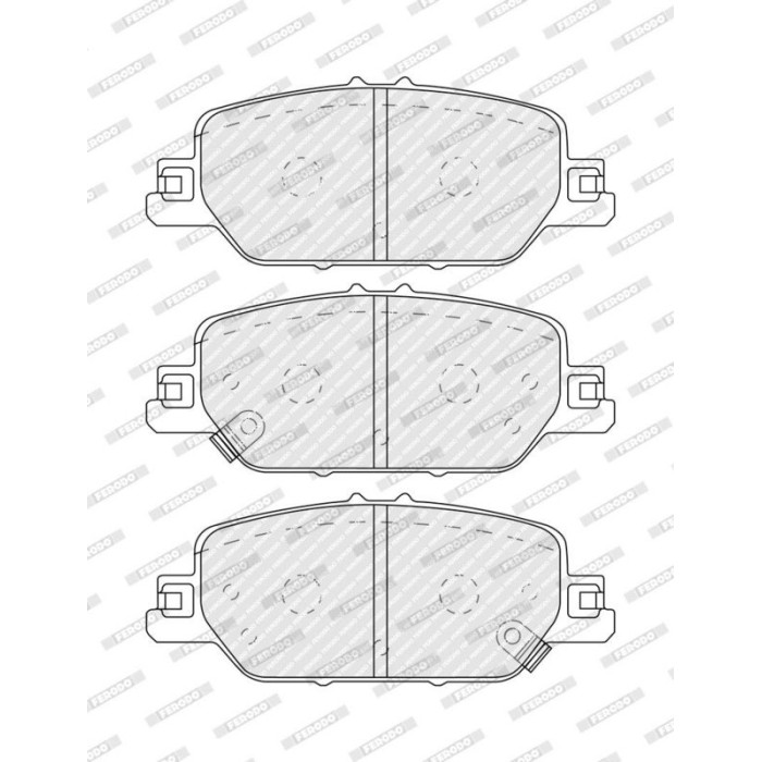 Ferodo FDB4964 Bremsbelagsatz, Scheibenbremse PREMIER ECO FRICTION Ferodo FDB4964 Bremsbelagsatz, Scheibenbremse PREMIER ECO FRICTION