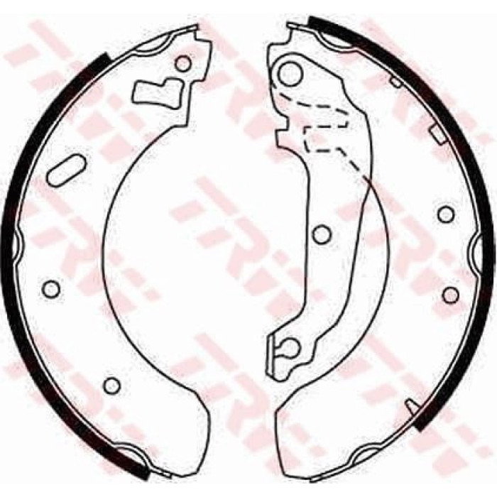TRW GS6215 Bremsbackensatz TRW GS6215 Bremsbackensatz