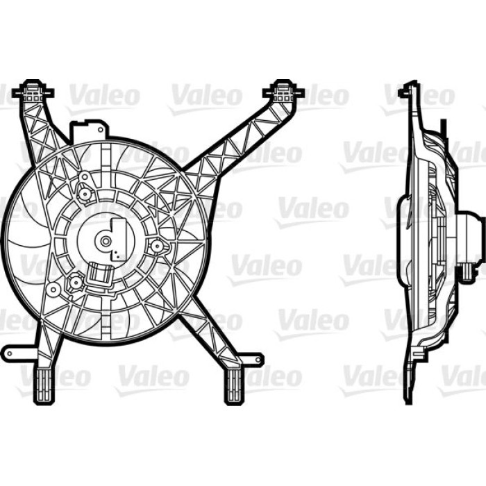 Valeo 696345 Lüfter, Motorkühlung Valeo 696345 Lüfter, Motorkühlung