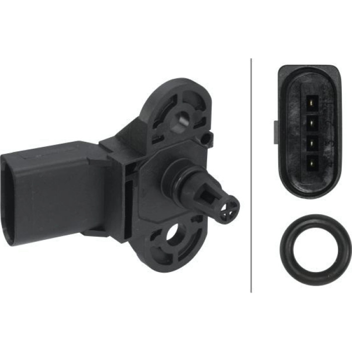 Hella 6PP 009 400-541 Sensor, Saugrohrdruck Hella 6PP 009 400-541 Sensor, Saugrohrdruck