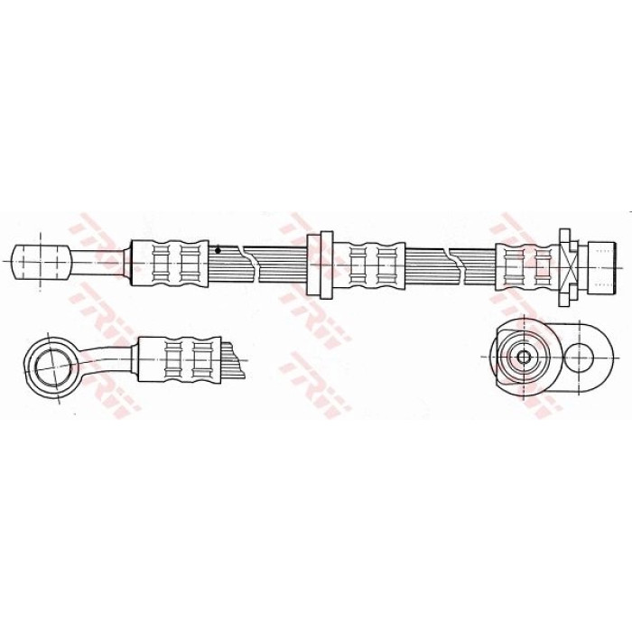 TRW PHD578 Bremsschlauch