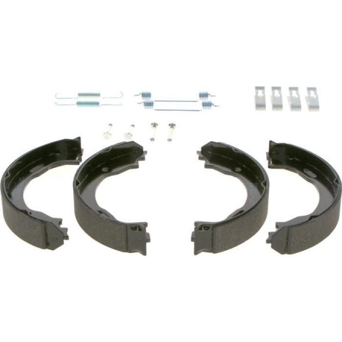 BOSCH 0 986 487 609 Bremsbackensatz, Feststellbremse BOSCH 0 986 487 609 Bremsbackensatz, Feststellbremse