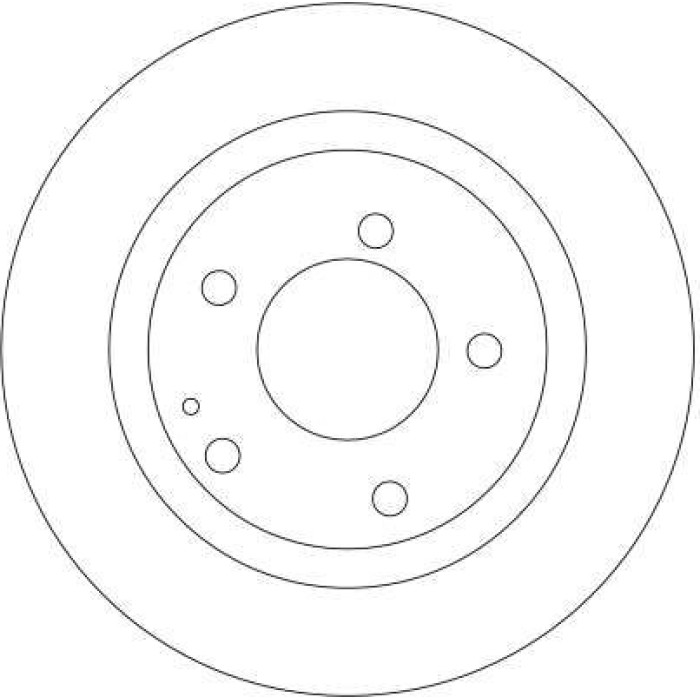 TRW DF4322 Bremsscheibe TRW DF4322 Bremsscheibe