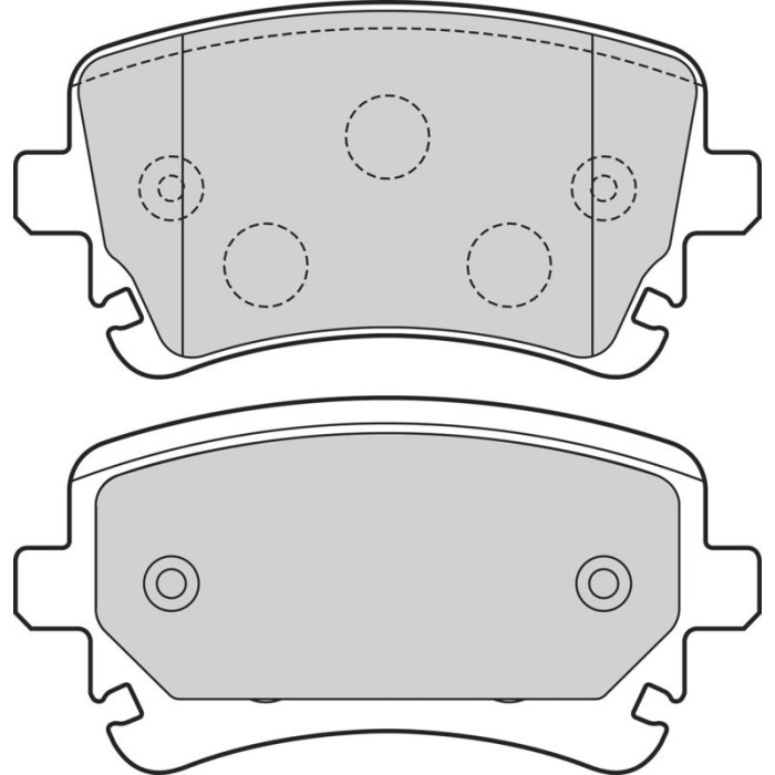 Valeo 302673 Bremsbelagsatz, Scheibenbremse ESSENTIAL