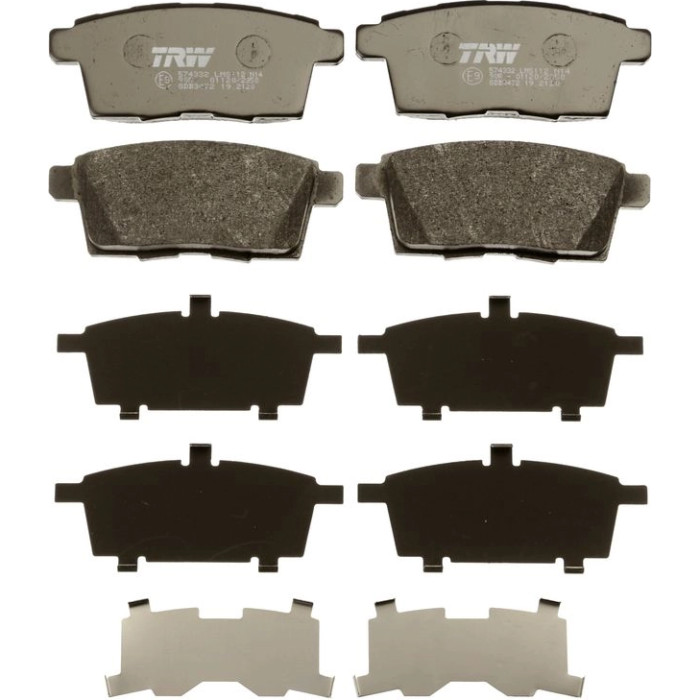 TRW GDB3472 Bremsbelagsatz, Scheibenbremse COTEC TRW GDB3472 Bremsbelagsatz, Scheibenbremse COTEC