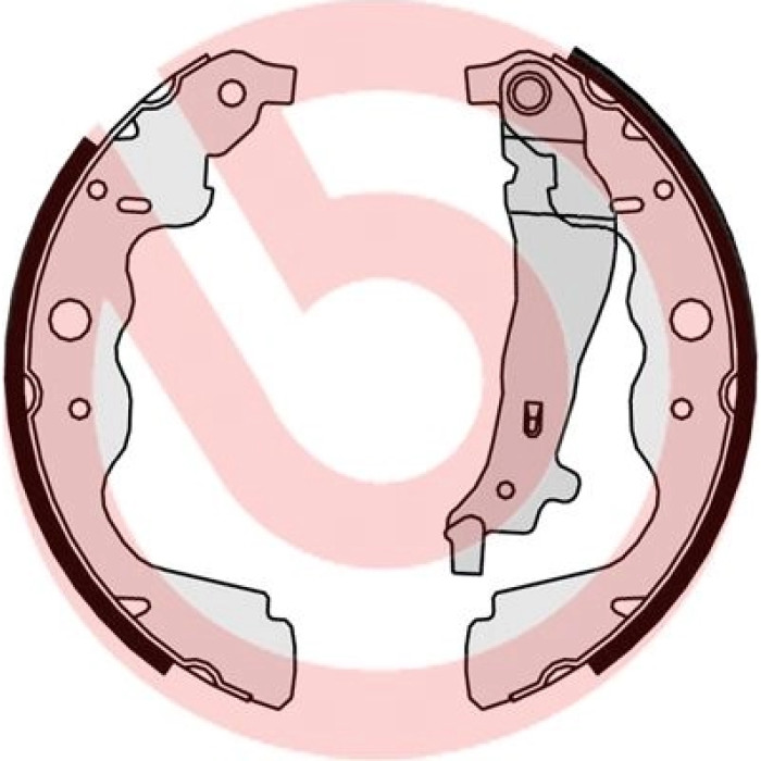 Brembo S 68 546 Bremsbackensatz ESSENTIAL LINE
