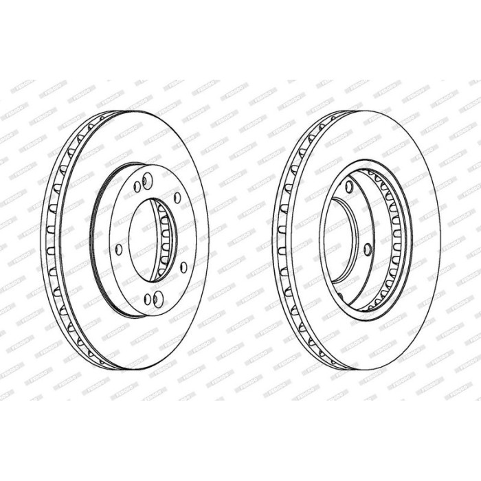 Ferodo DDF1290C Bremsscheibe PREMIER