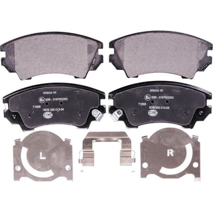 Hella Pagid 8DB 355 013-041 Bremsbelagsatz, Scheibenbremse Hella Pagid 8DB 355 013-041 Bremsbelagsatz, Scheibenbremse