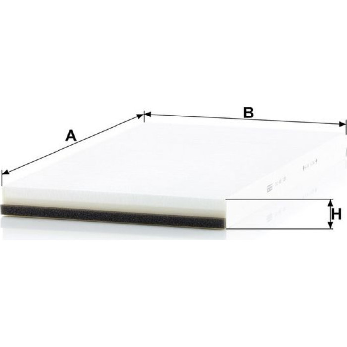 MANN-FILTER CU 45 120 Innenraumfilter, Partikelfilter MANN-FILTER CU 45 120 Innenraumfilter, Partikelfilter