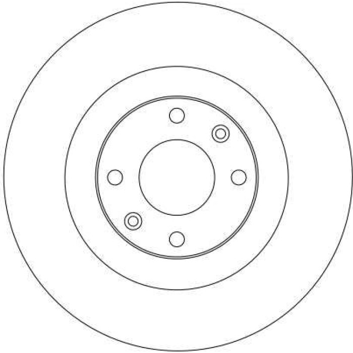 TRW DF4226 Bremsscheibe TRW DF4226 Bremsscheibe