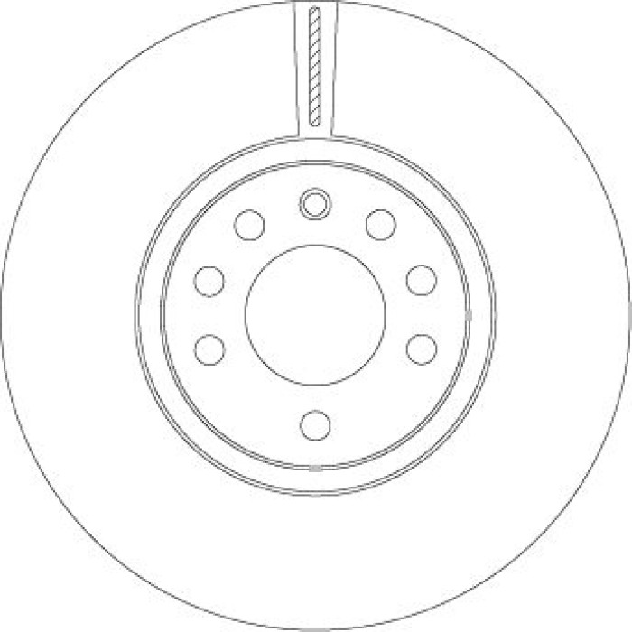 TRW DF4549 Bremsscheibe