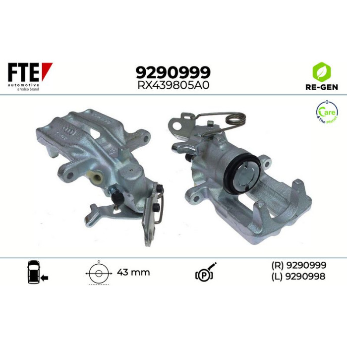FTE 9290999 Bremssattel FTE 9290999 Bremssattel
