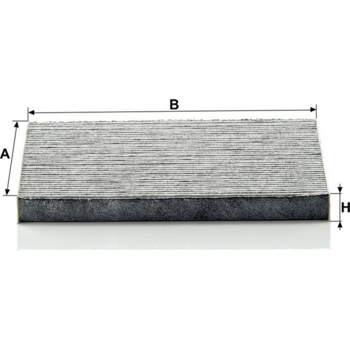 MANN-FILTER CUK 2035 Innenraumfilter, Aktivkohlefilter MANN-FILTER CUK 2035 Innenraumfilter, Aktivkohlefilter