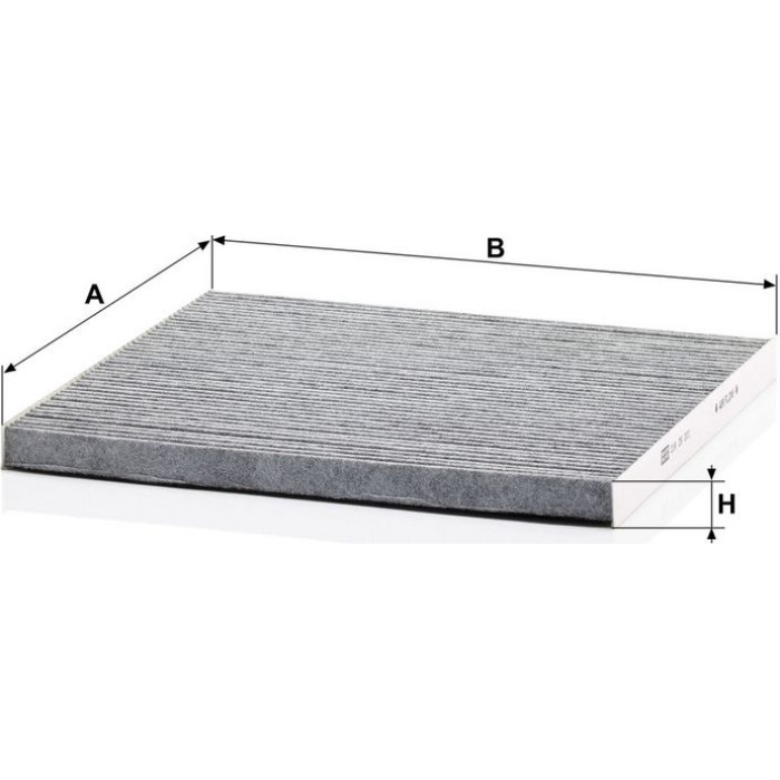 MANN-FILTER CUK 29 001 Innenraumfilter, Aktivkohlefilter MANN-FILTER CUK 29 001 Innenraumfilter, Aktivkohlefilter