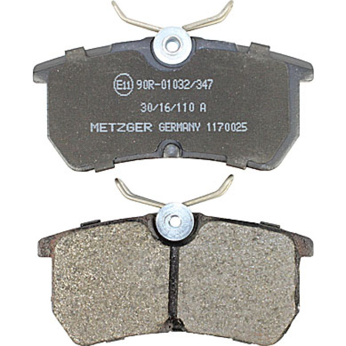 Bremsbelagsatz, Scheibenbremse 1170025 Bremsbelagsatz, Scheibenbremse 1170025