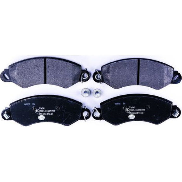 Bremsbelagsatz, Scheibenbremse 8DB 355 012-431 Bremsbelagsatz, Scheibenbremse 8DB 355 012-431