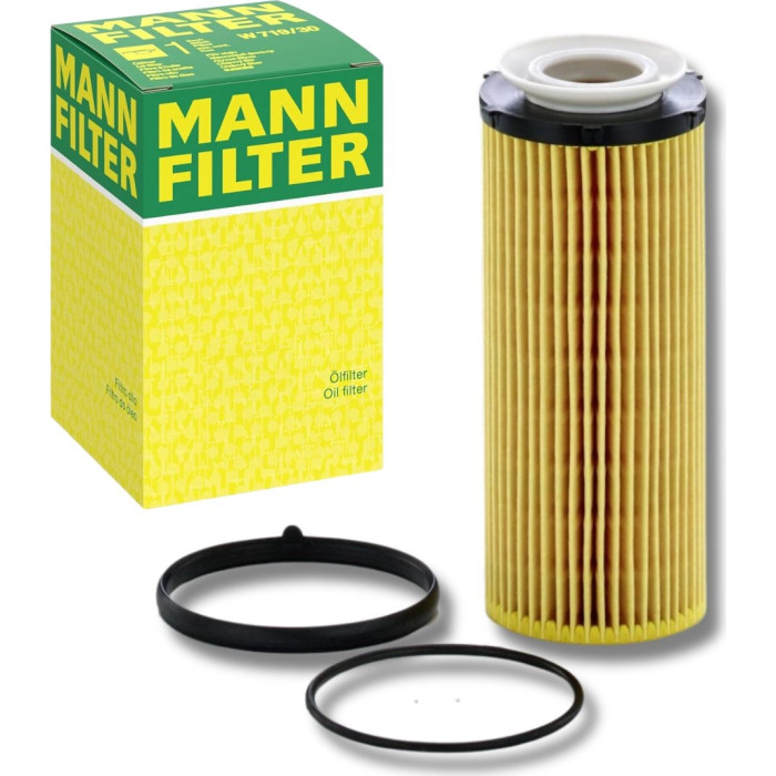 MANN-FILTER HU 720/3 x Ölfilter mit Dichtung, Filtereinsatz MANN-FILTER HU 720/3 x Ölfilter mit Dichtung, Filtereinsatz