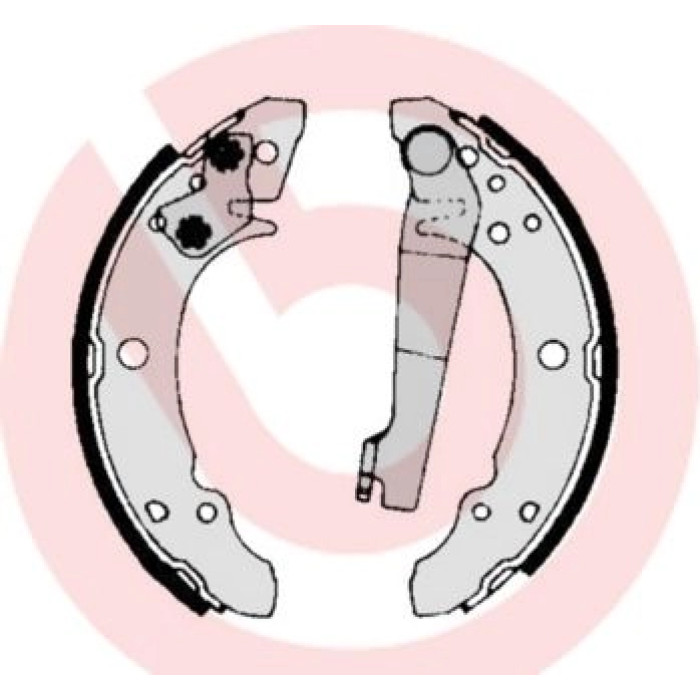 Brembo S 85 507 Bremsbackensatz ESSENTIAL LINE