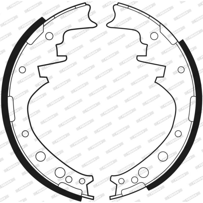 Ferodo FSB171 Bremsbackensatz PREMIER