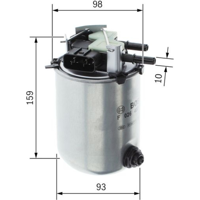 BOSCH F 026 402 288 Kraftstofffilter BOSCH F 026 402 288 Kraftstofffilter