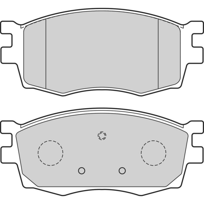 Valeo 302725 Bremsbelagsatz, Scheibenbremse ESSENTIAL