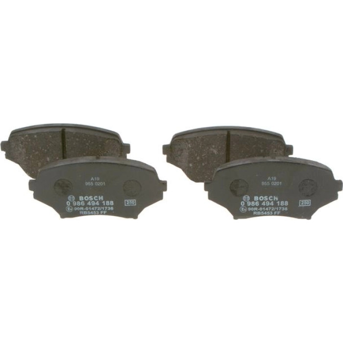 BOSCH 0 986 494 188 Bremsbelagsatz, Scheibenbremse