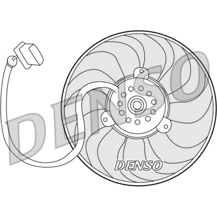 Denso DER32004 Lüfter, Motorkühlung