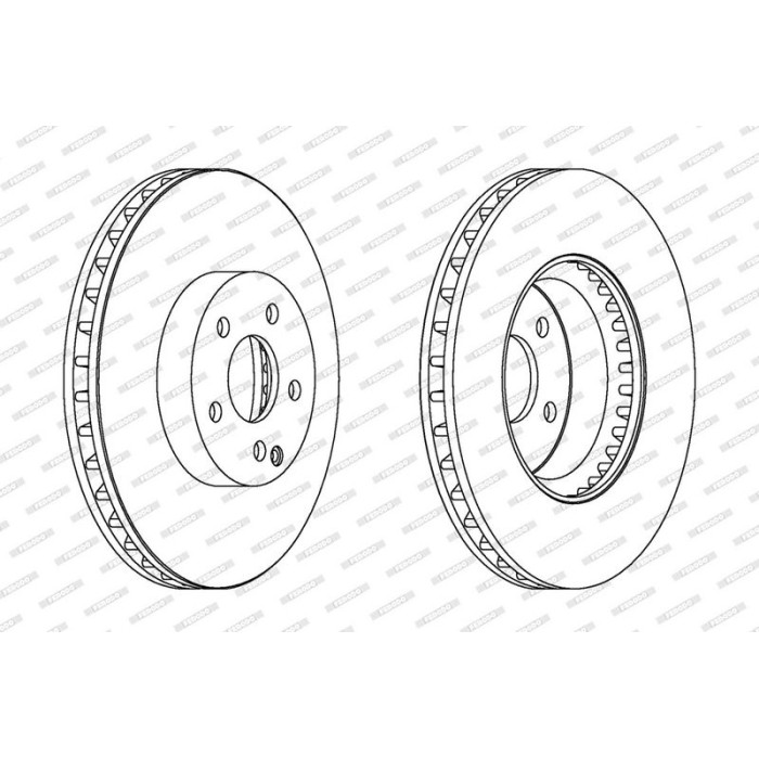 Ferodo DDF1692C-1 Bremsscheibe PREMIER Ferodo DDF1692C-1 Bremsscheibe PREMIER