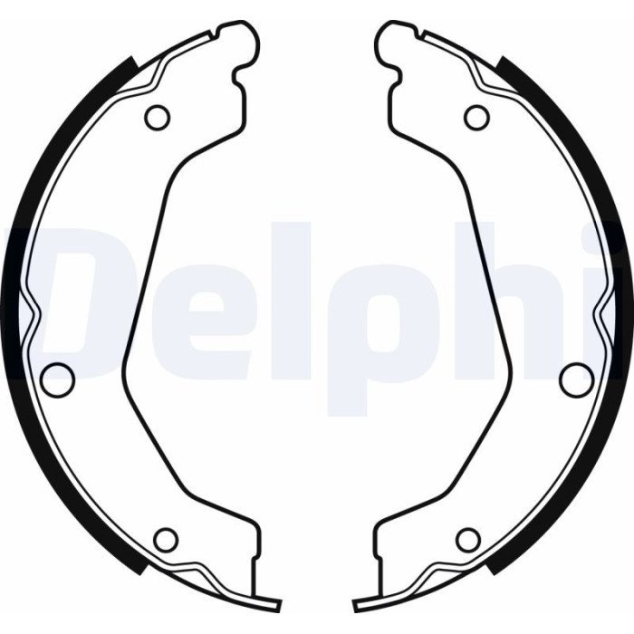 Delphi LS2085 Bremsbackensatz, Feststellbremse
