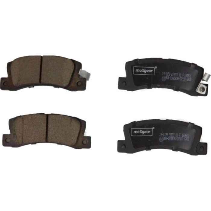 Maxgear 19-1159 Bremsbelagsatz, Scheibenbremse