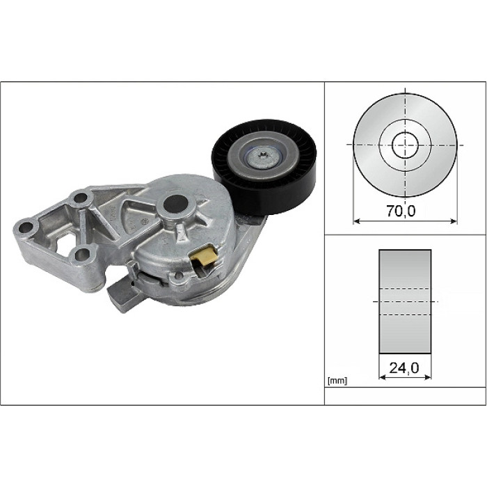 INA 534 0132 30 Spannarm, Keilrippenriemen INA 534 0132 30 Spannarm, Keilrippenriemen