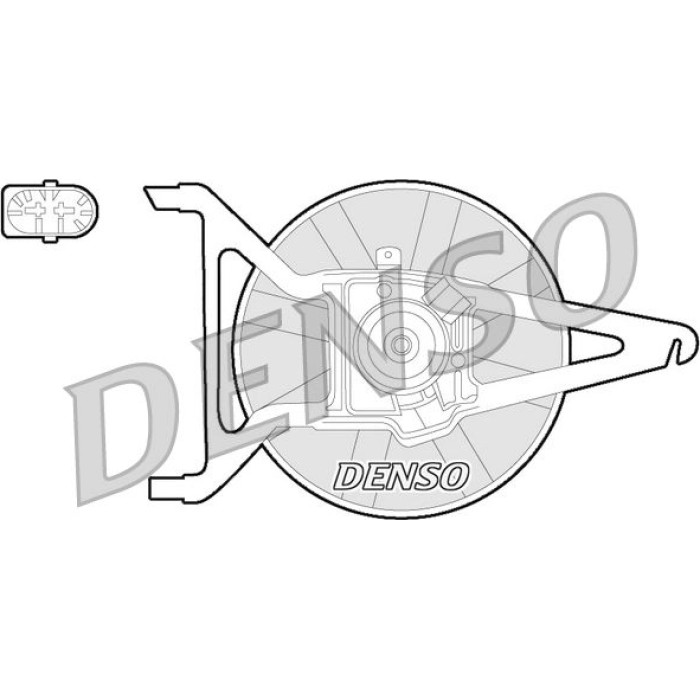 Denso DER21020 Lüfter, Motorkühlung Denso DER21020 Lüfter, Motorkühlung