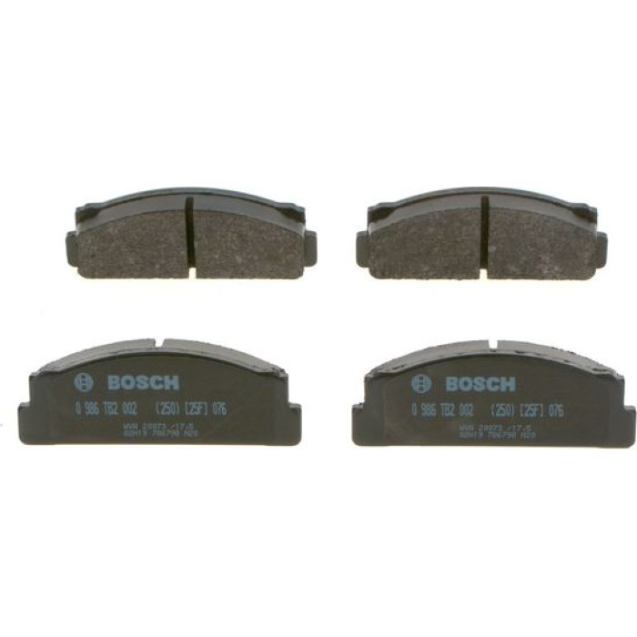 BOSCH 0 986 TB2 002 Bremsbelagsatz, Scheibenbremse BOSCH 0 986 TB2 002 Bremsbelagsatz, Scheibenbremse