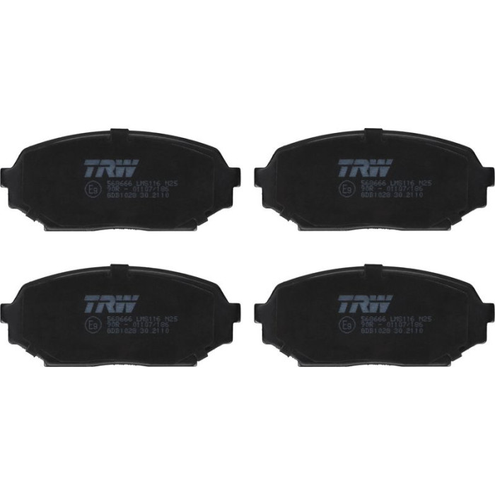 TRW GDB1028 Bremsbelagsatz, Scheibenbremse TRW GDB1028 Bremsbelagsatz, Scheibenbremse
