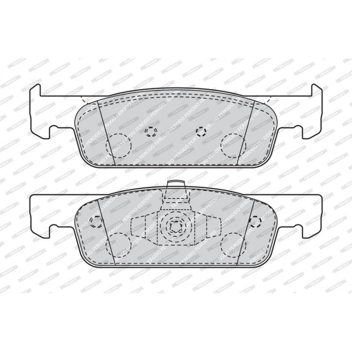 Ferodo FDB4615 Bremsbelagsatz, Scheibenbremse PREMIER ECO FRICTION Ferodo FDB4615 Bremsbelagsatz, Scheibenbremse PREMIER ECO FRICTION