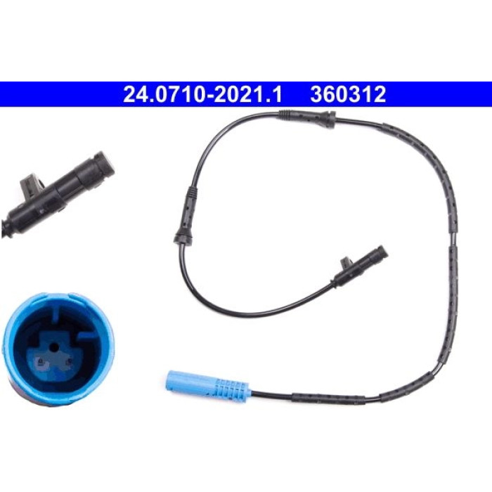 ATE 24.0710-2021.1 Sensor, Raddrehzahl ATE 24.0710-2021.1 Sensor, Raddrehzahl