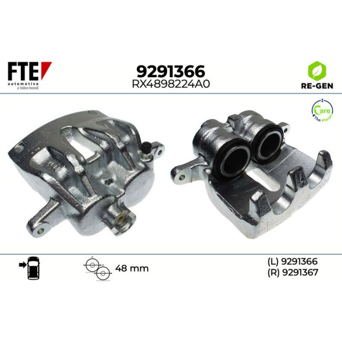 FTE 9291366 Bremssattel