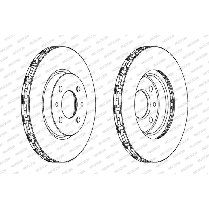 Ferodo DDF762C Bremsscheibe PREMIER Coat+ disc