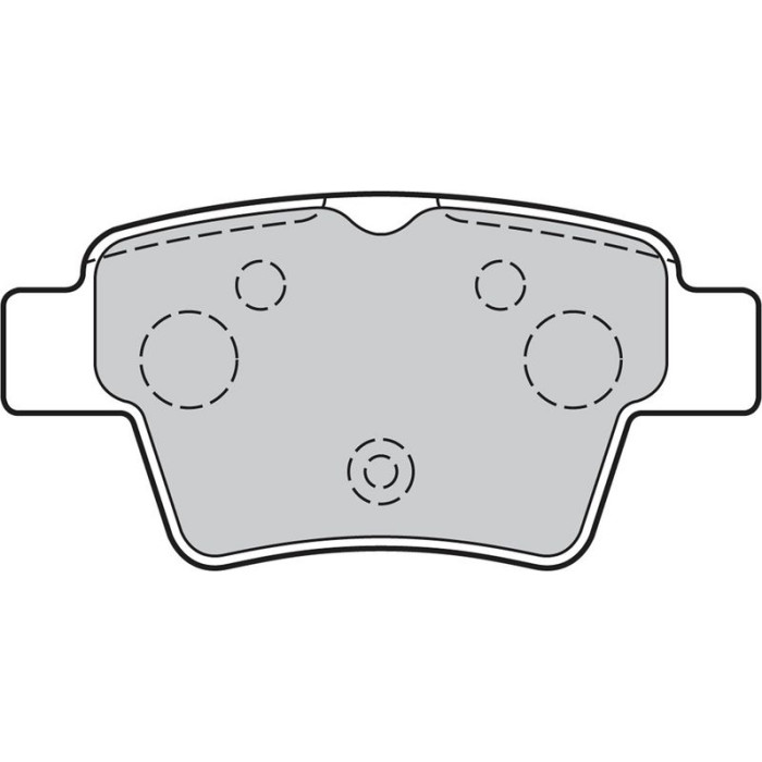 Valeo 301702 Bremsbelagsatz, Scheibenbremse ESSENTIAL
