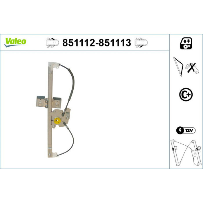 Valeo 851113 Fensterheber Valeo 851113 Fensterheber