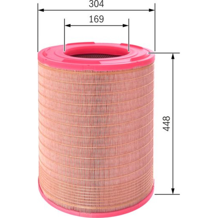 BOSCH F 026 400 526 Luftfilter