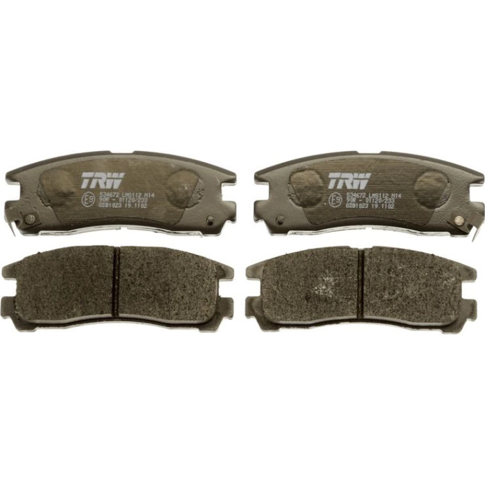 TRW GDB1023 Bremsbelagsatz, Scheibenbremse COTEC TRW GDB1023 Bremsbelagsatz, Scheibenbremse COTEC