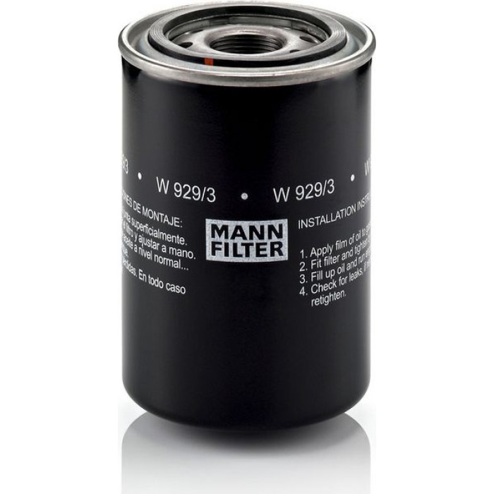 Mann-Filter W 929/3 Ölfilter Mann-Filter W 929/3 Ölfilter