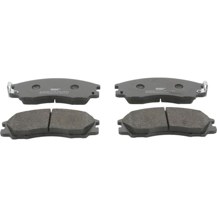 Ferodo FDB1670 Bremsbelagsatz, Scheibenbremse PREMIER ECO FRICTION Ferodo FDB1670 Bremsbelagsatz, Scheibenbremse PREMIER ECO FRICTION