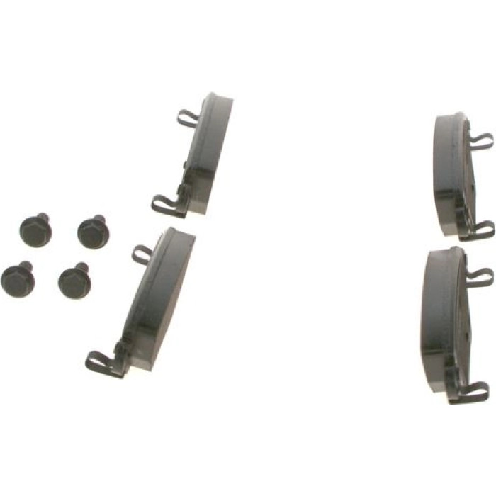 BOSCH 0 986 494 046 Bremsbelagsatz, Scheibenbremse